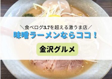 Information on coupons, shopping, and menu for 「Menya Taiga」 main restaurant! Miso Ramen in Horikawa-cho 【Kanazawa Gourmet】
